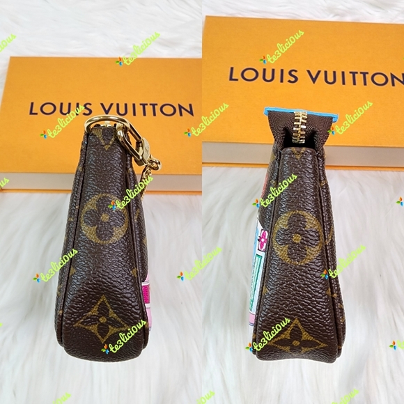 LOUIS VUITTON 2022 VIVIENNE HOLIDAY ANIMATION MINI POCHETTE JAPAN - Picture 5 of 10